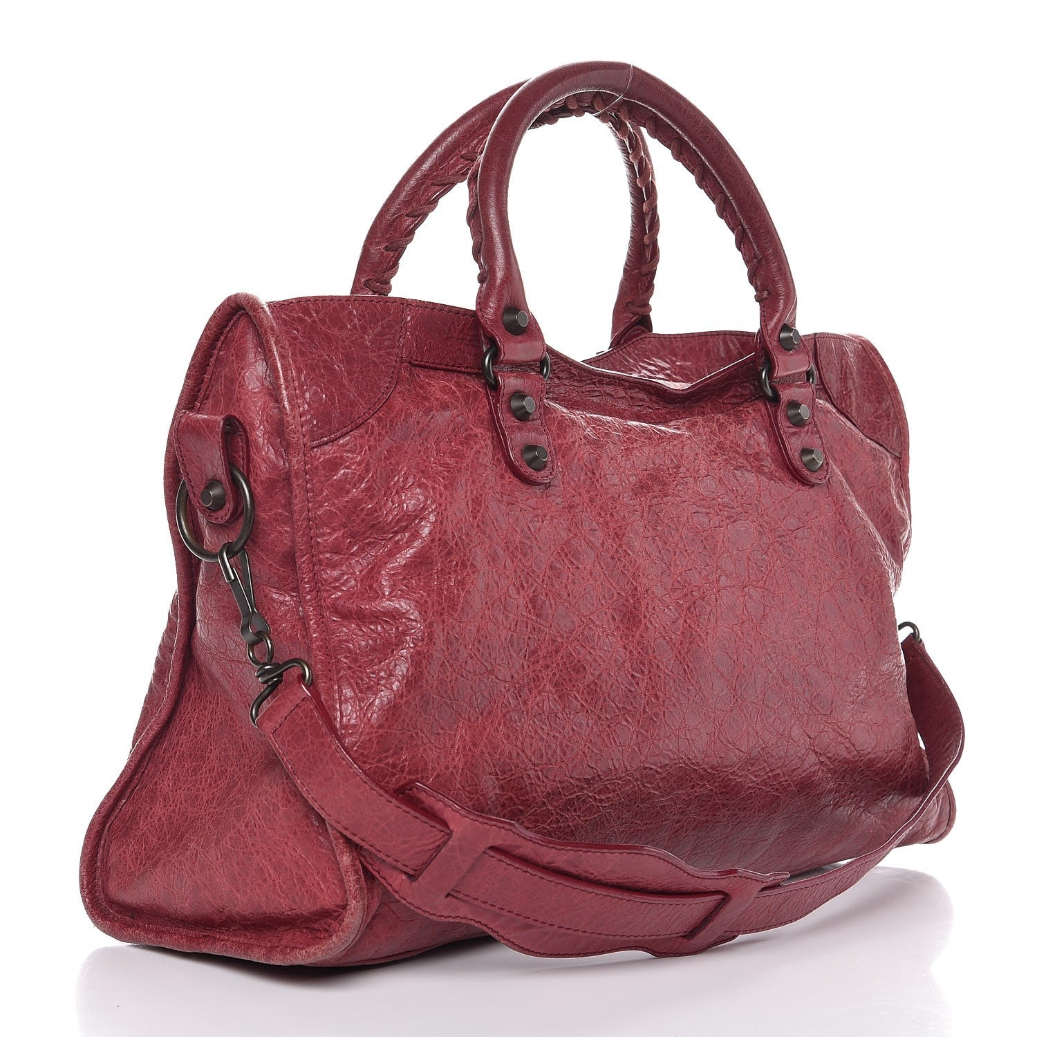 Balenciaga Agneau Classic Hardware City Cassis 3 of 11