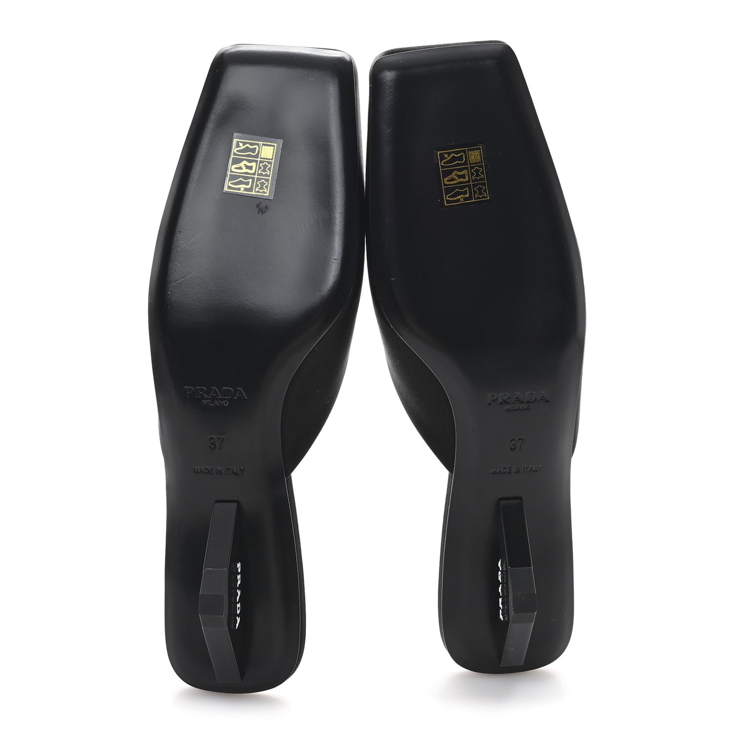 Satin Modellerie Mules 37 Black