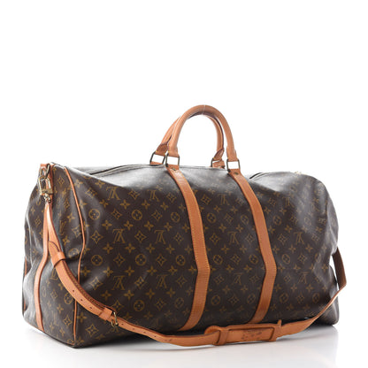 Louis Vuitton Monogram Keepall Bandouliere 60 3 of 17