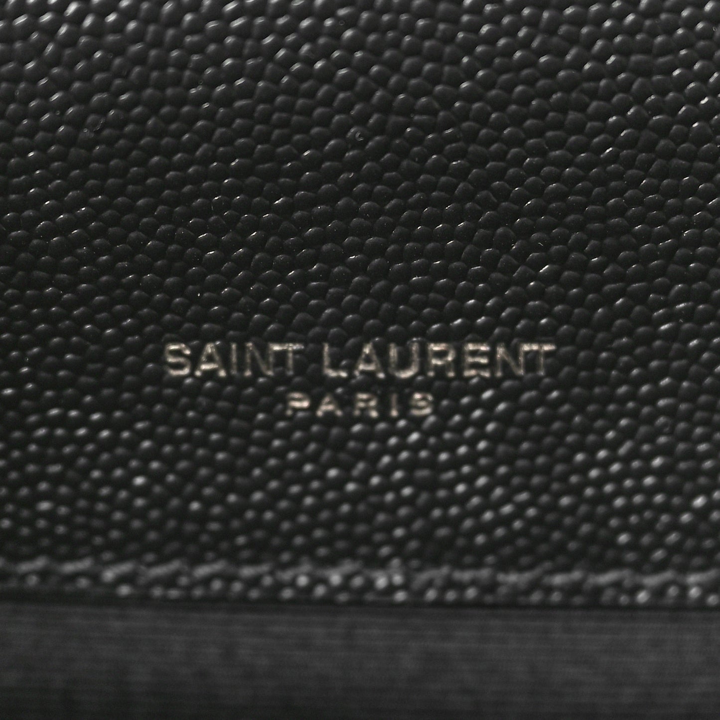 Grain De Poudre Small Monogram Monochrome Kate Satchel Black