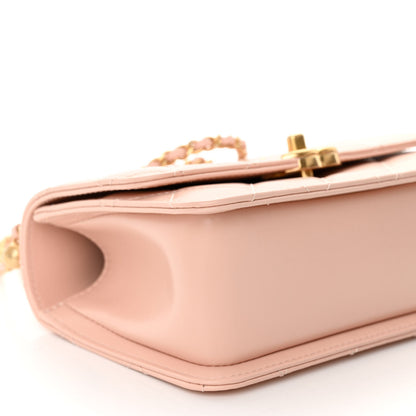 Chanel Calfskin Quilted Mini Perfect Fit Flap Light Pink 9 of 11