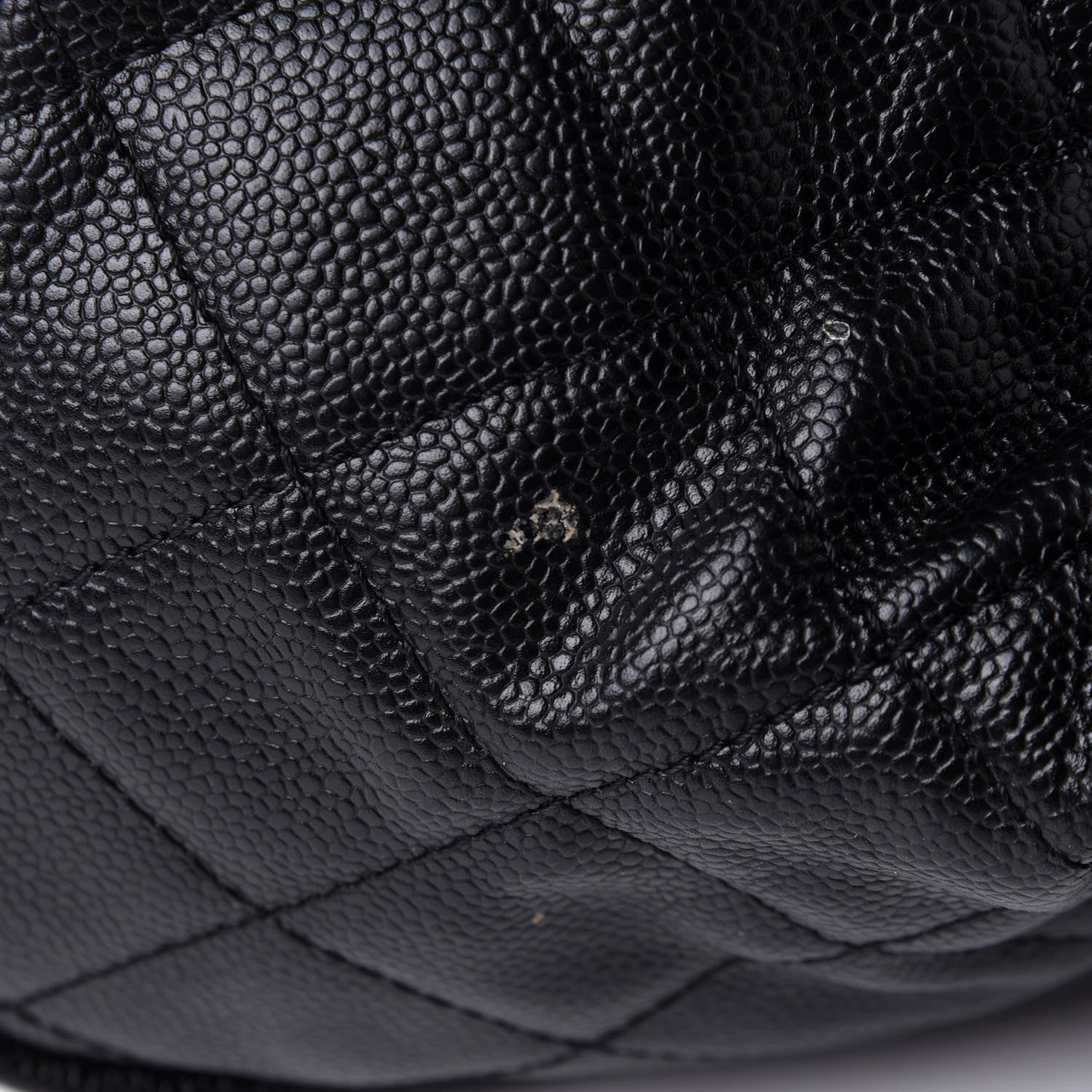 Chanel Caviar Quilted CC Timeless Bowler Black 10 of 11