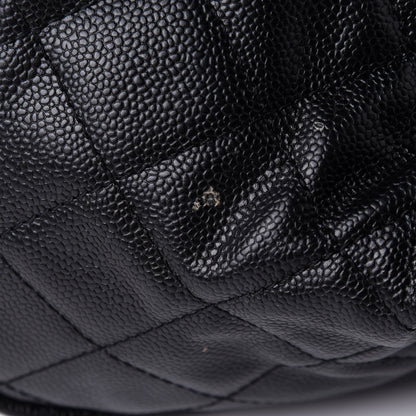 Chanel Caviar Quilted CC Timeless Bowler Black 10 of 11