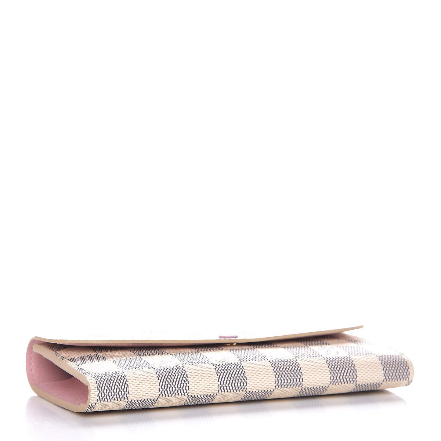 Damier Azur Emilie Wallet Rose Ballerine