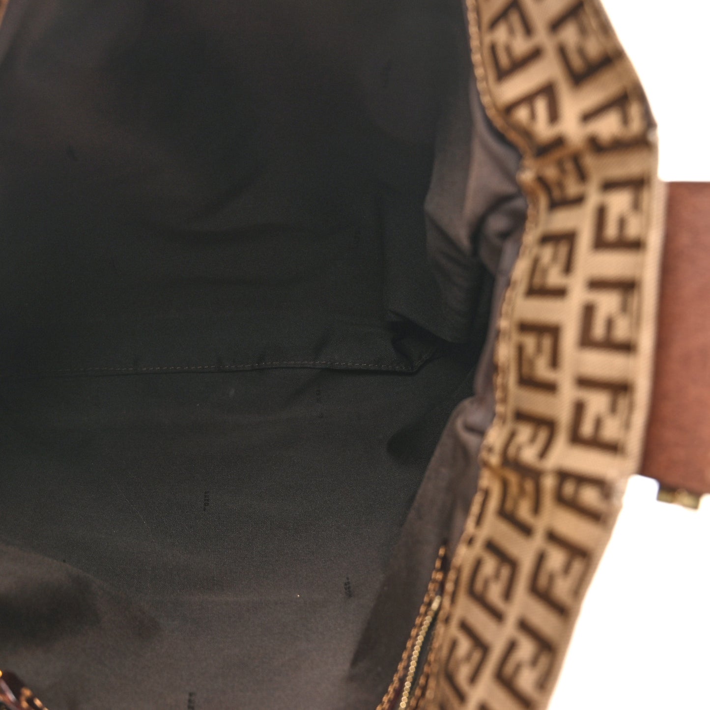 Vinyl Zucchino Shoulder Bag Tobacco