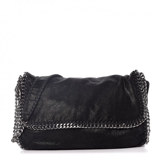 Stella McCartney Shaggy Deer Falabella Messenger Black 1 of 9