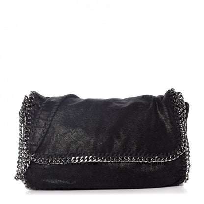 Stella McCartney Shaggy Deer Falabella Messenger Black 1 of 9
