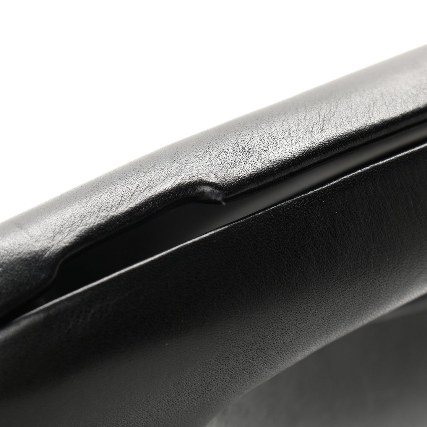 Lambskin Millennium 2005 Hard Case Bag Black