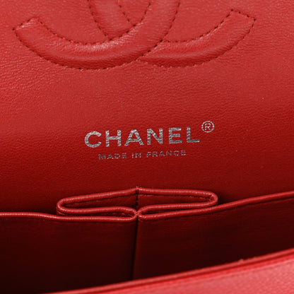 Chanel Caviar Quilted Medium Double Flap Red 6 of 10