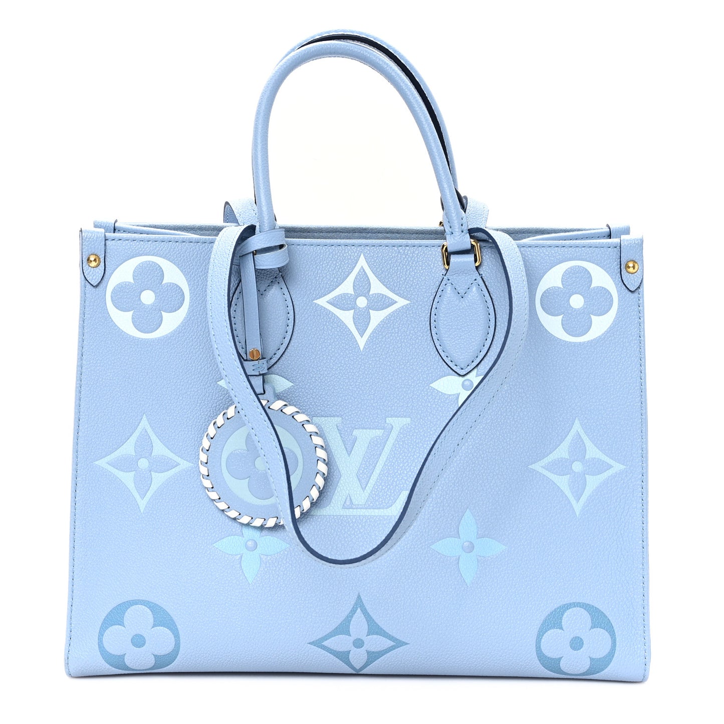 Empreinte Monogram Giant By The Pool Onthego MM Summer Blue