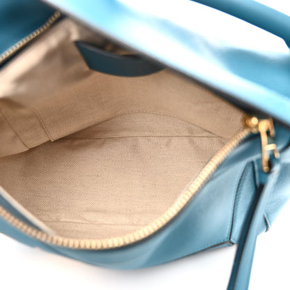 Loewe X SPIRITED AWAY Calfskin Bo Mouse Small Puzzle Bag Lagoon Blue 5 of 11