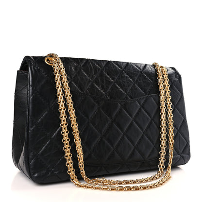 Chanel Aged Calfskin Quilted 2.55 Reissue 227 Flap Black 3 of 9