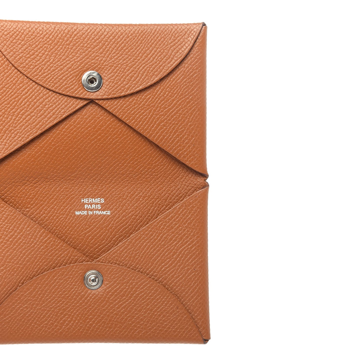 Epsom Calvi Card Case Gold