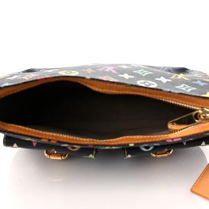 Louis Vuitton Monogram Multicolor Lodge PM Black 5 of 9