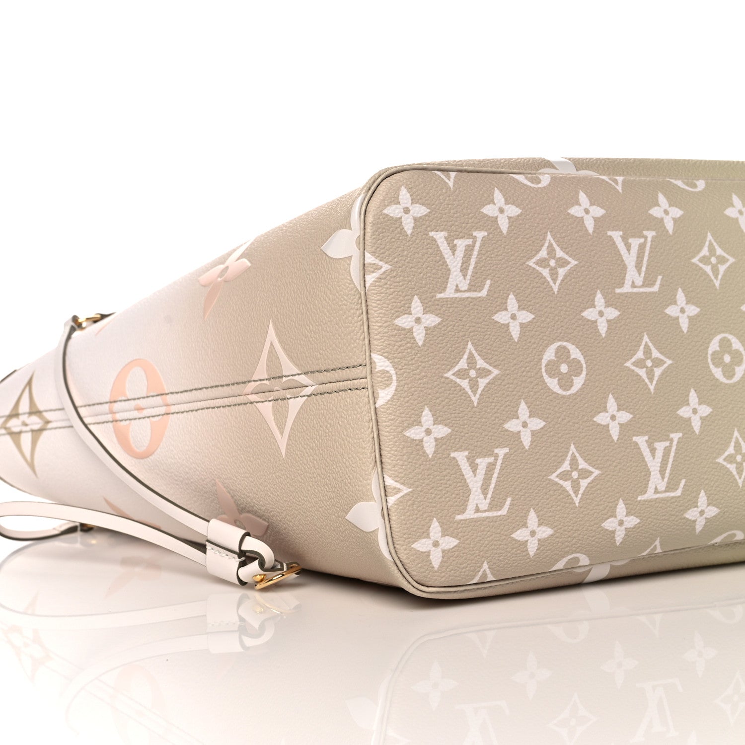 Louis Vuitton Monogram Giant Spring In The City Neverfull MM Sunset Kaki 7 of 8