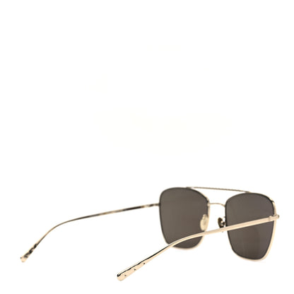 Chanel Metal Pilot Sunglasses 4256 Gold 4 of 6