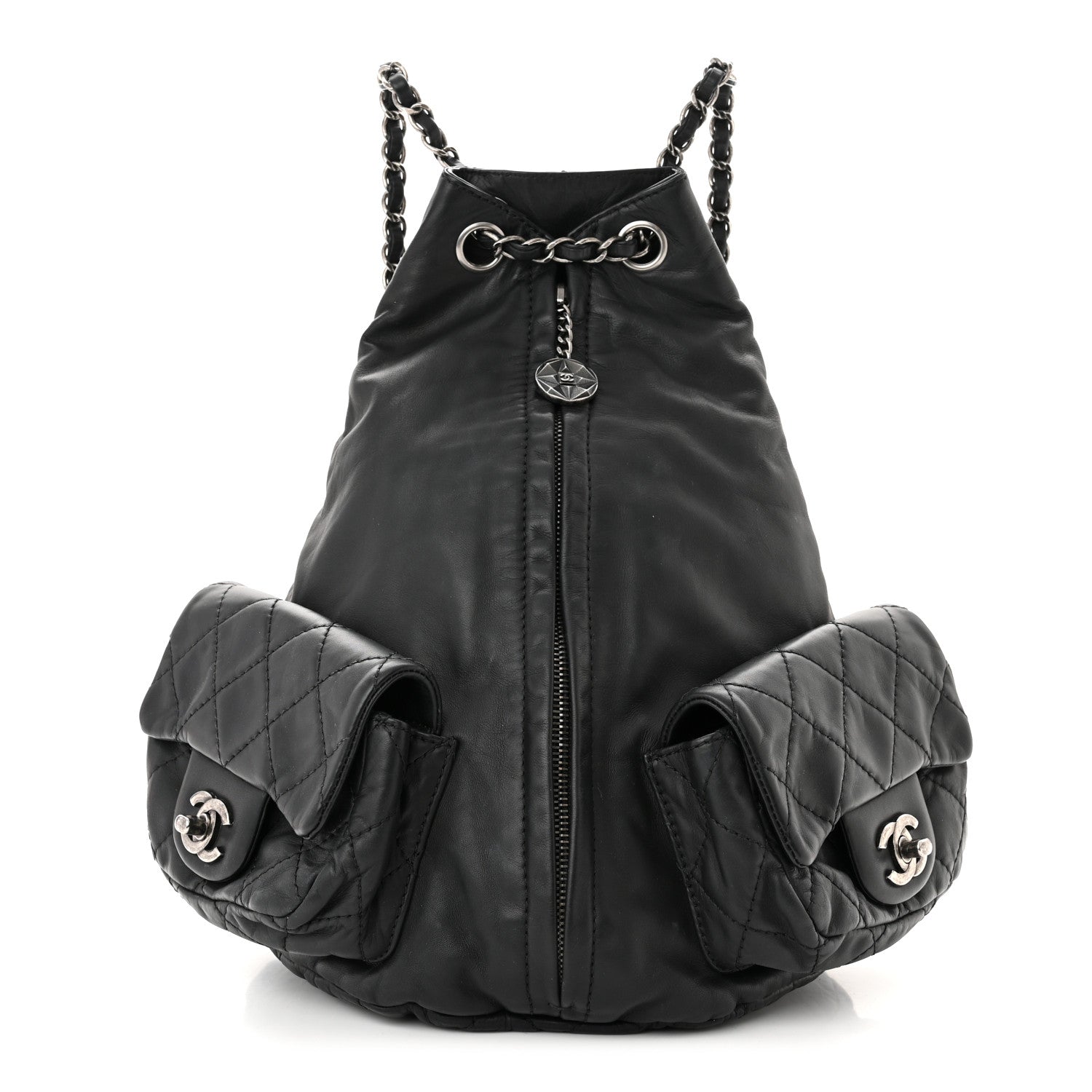 Chanel Calfskin Large Backpack Is Back Black 1 of 10
