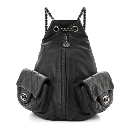 Chanel Calfskin Large Backpack Is Back Black 1 of 10
