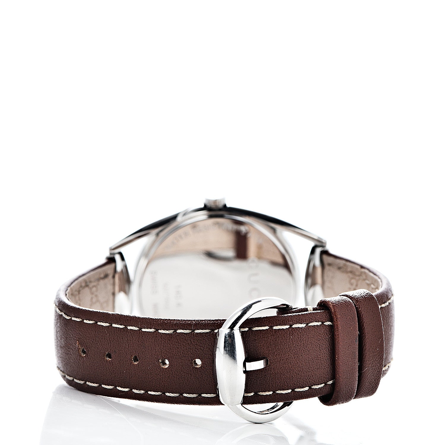 Gucci Stainless Steel Calfskin 34mm Horsebit Quartz Watch 4 of 9