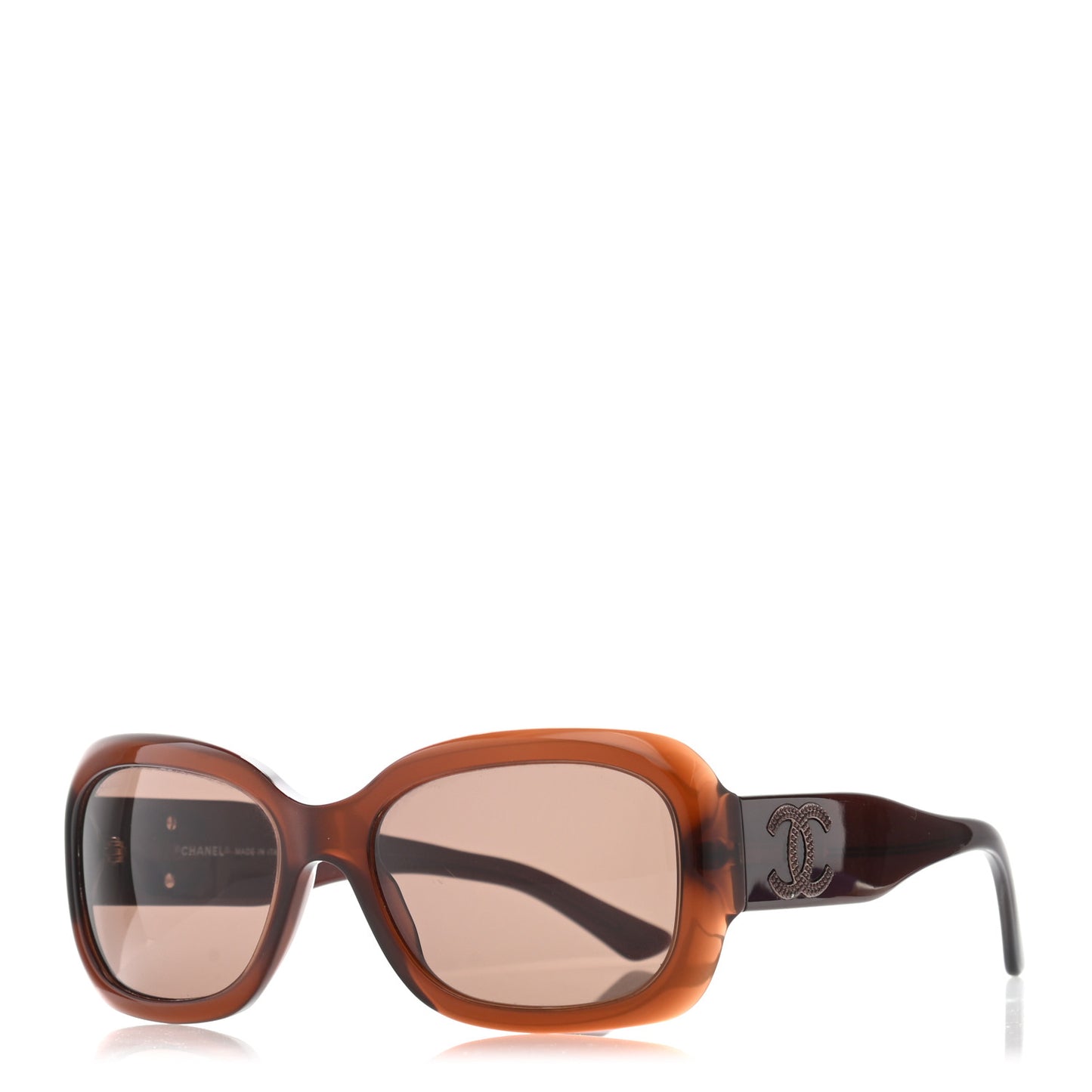 Studded CC Sunglasses 5102 Tortoise