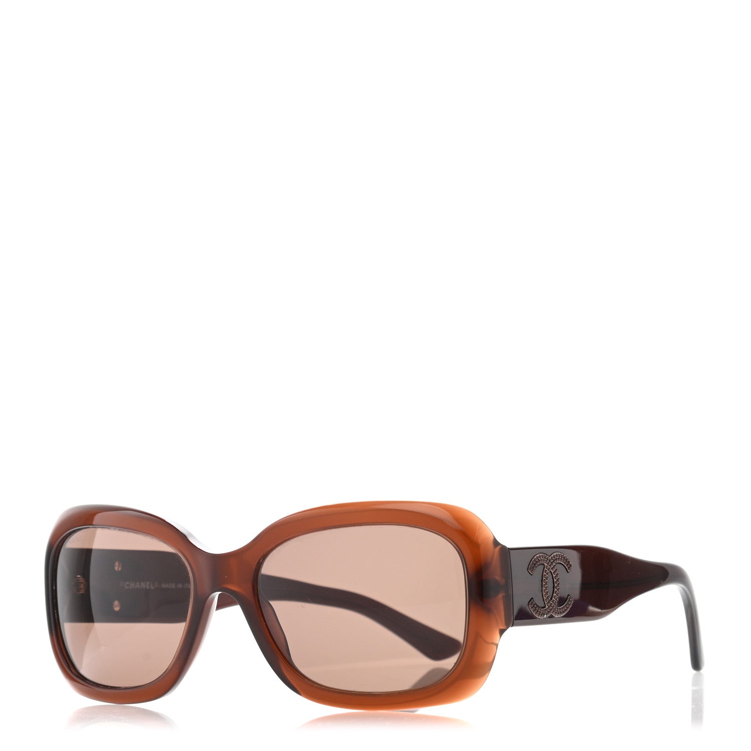 Chanel Studded CC Sunglasses 5102 Tortoise 1 of 7