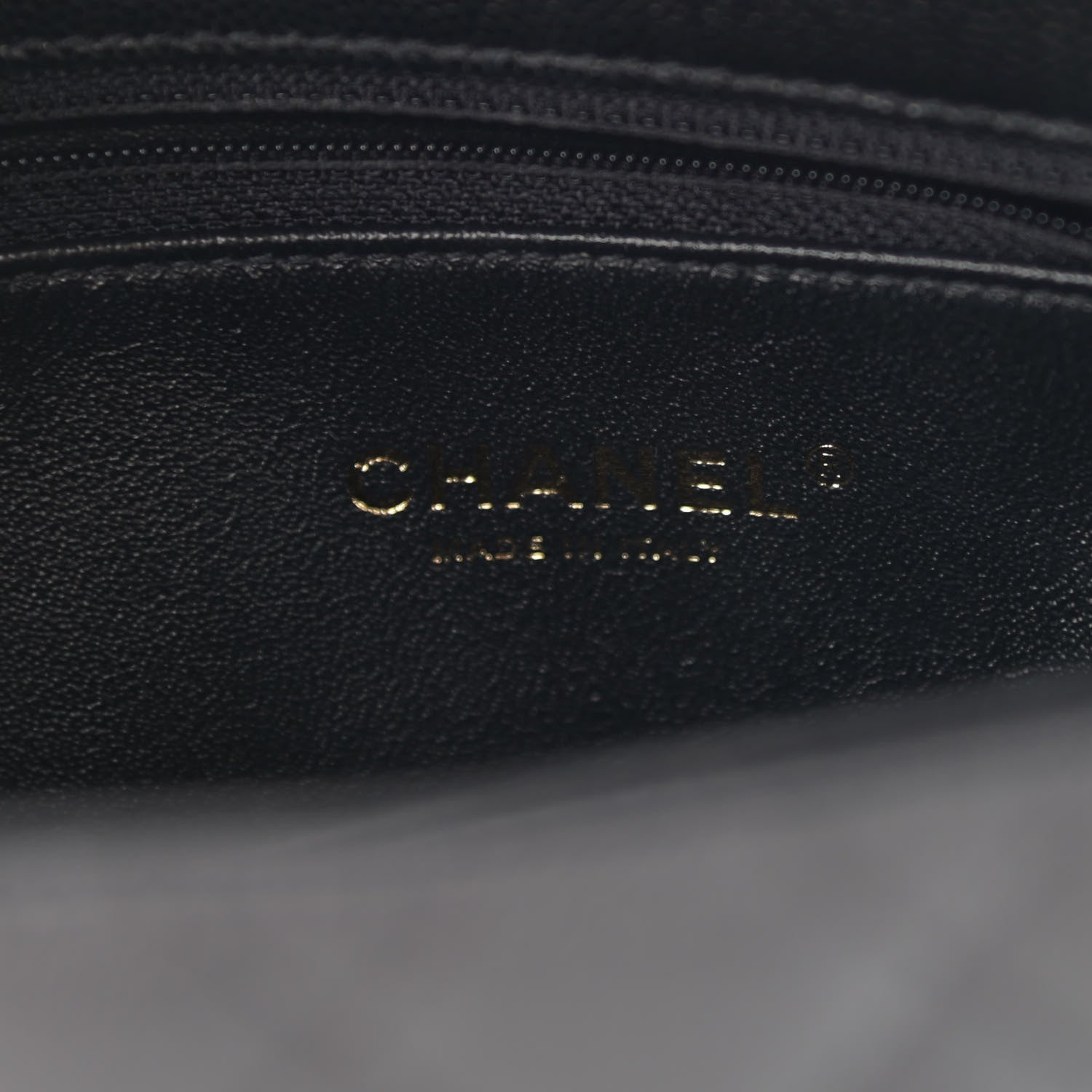 Chanel Caviar Lizard Embossed Quilted Mini Coco Handle Flap Black 6 of 9