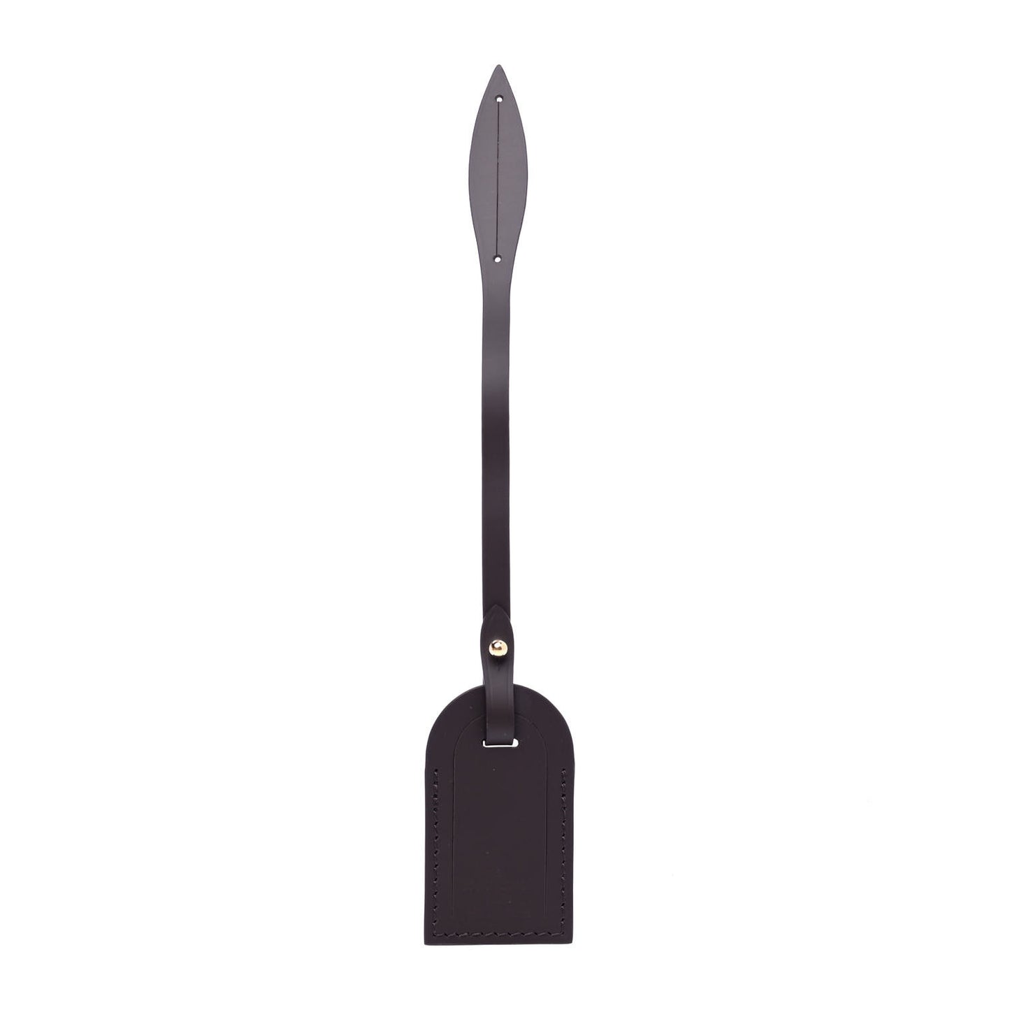 Calfskin Small Luggage Tag Ebene