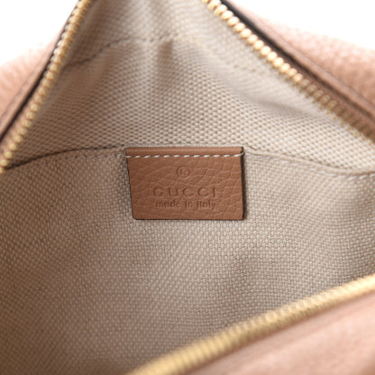 Gucci Pebbled Calfskin Small Soho Disco Bag Camelia 5 of 8