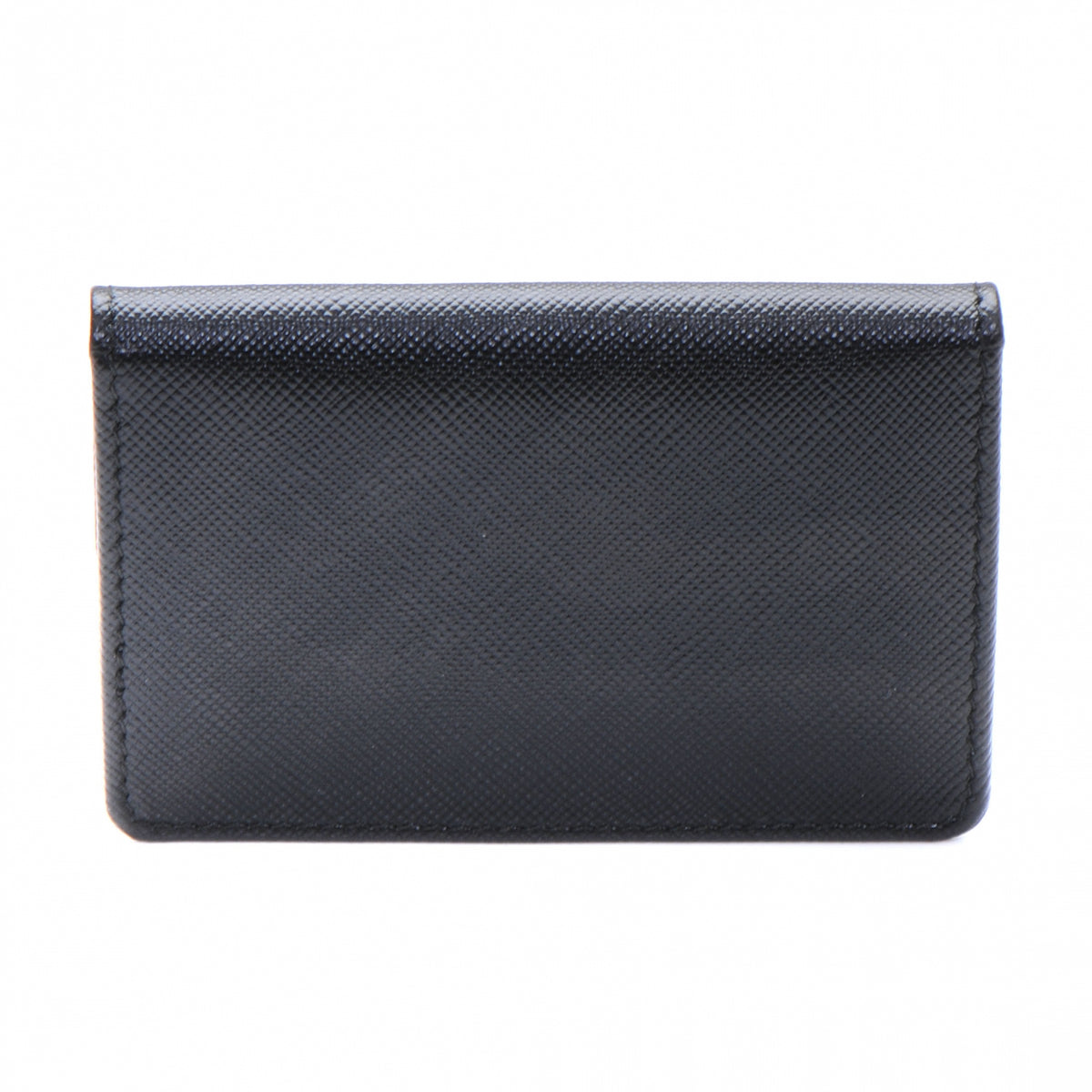 Prada Saffiano Business Card Holder Nero Black 3 of 7