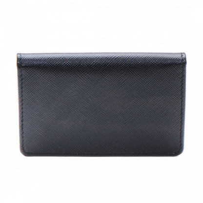 Prada Saffiano Business Card Holder Nero Black 3 of 7