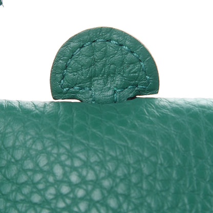 Hermes Taurillon Clemence Amazone Evelyne TPM Vert Vertigo 8 of 11