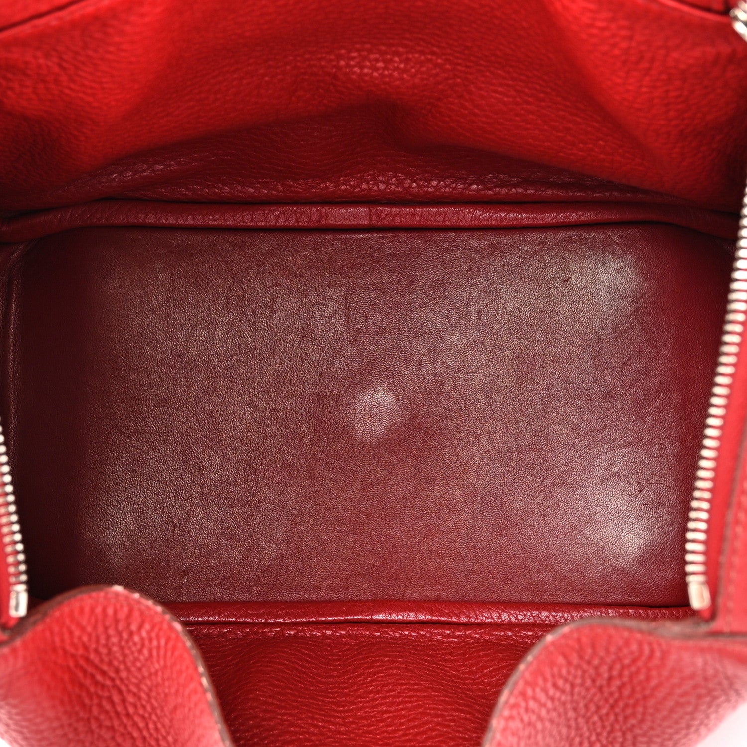 Hermes Taurillon Clemence Lindy 30 Rouge Garance 5 of 17