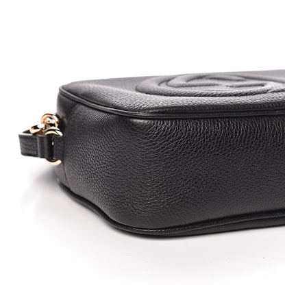 Gucci Pebbled Calfskin Small Soho Disco Bag Black 8 of 10