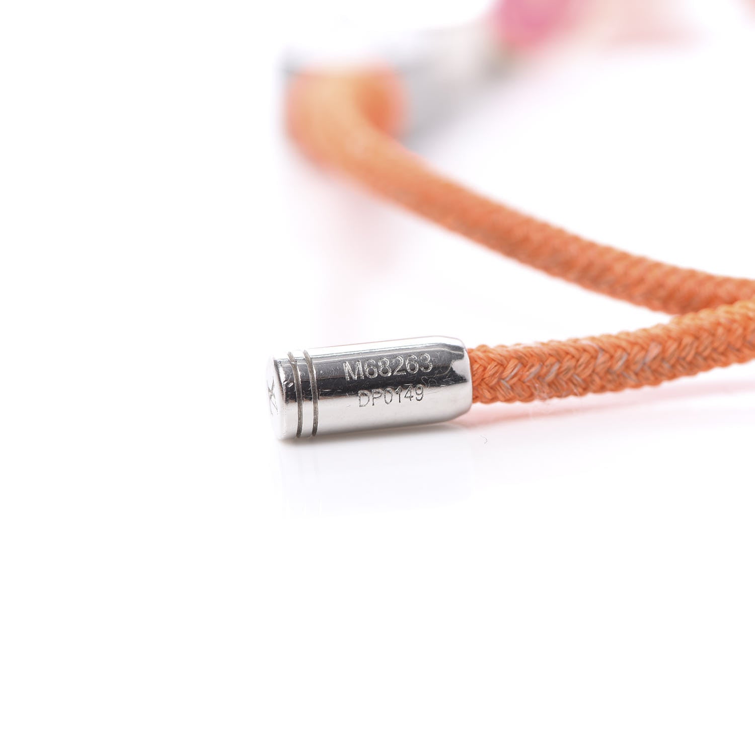 Louis Vuitton Monogram Charm Friendship Bracelet Orange 5 of 6