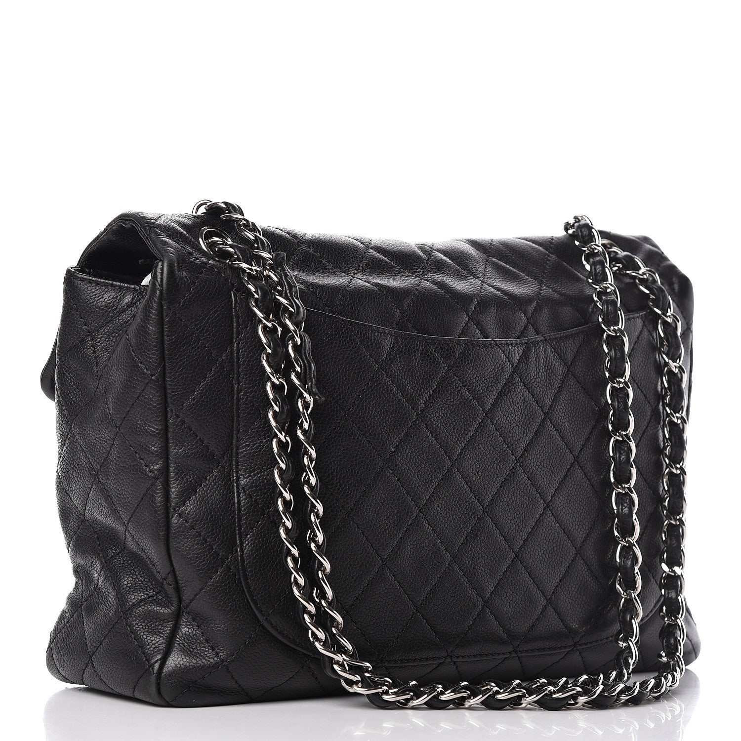 Chanel Caviar Quilted Maxi Single Flap Black 3 of 21