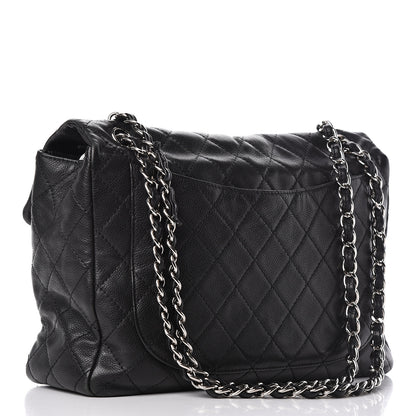 Chanel Caviar Quilted Maxi Single Flap Black 3 of 21