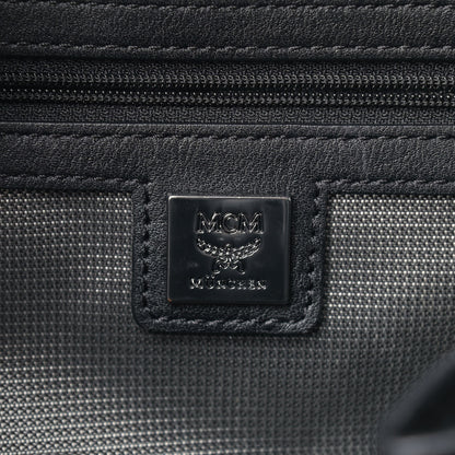 MCM Visetos Small Side Stud Stark Backpack Black 6 of 11