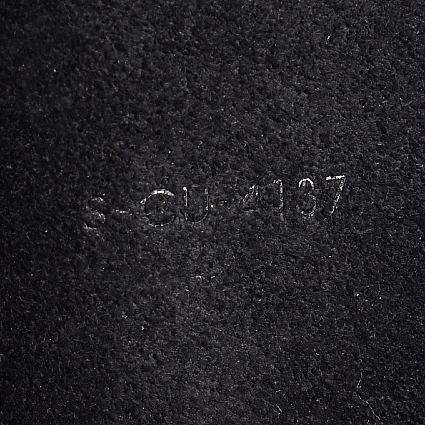 Supple Grained Calfskin Small Big Bag Black