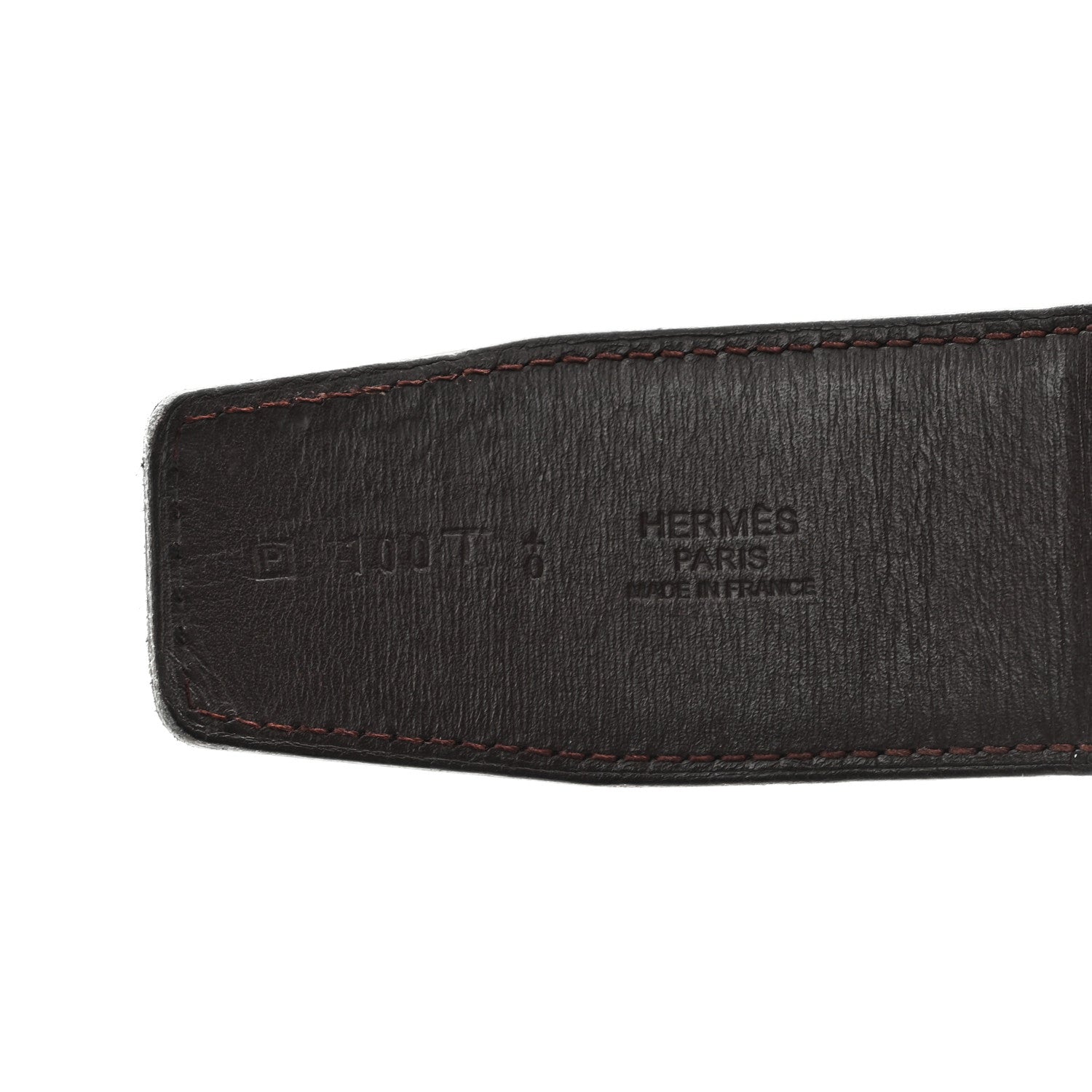 Hermes Box Swift 42mm Constance H Belt 100 40 Black Chocolate 3 of 5