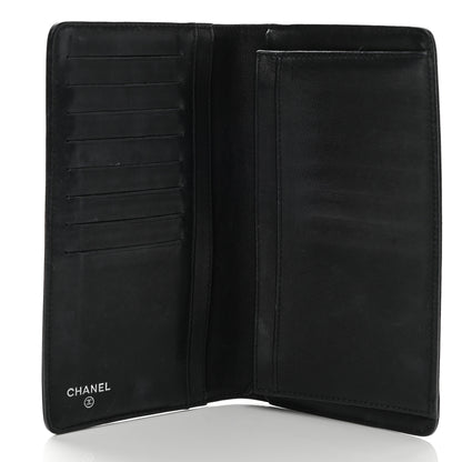 Chanel Caviar Timeless CC Yen Wallet Black 5 of 9