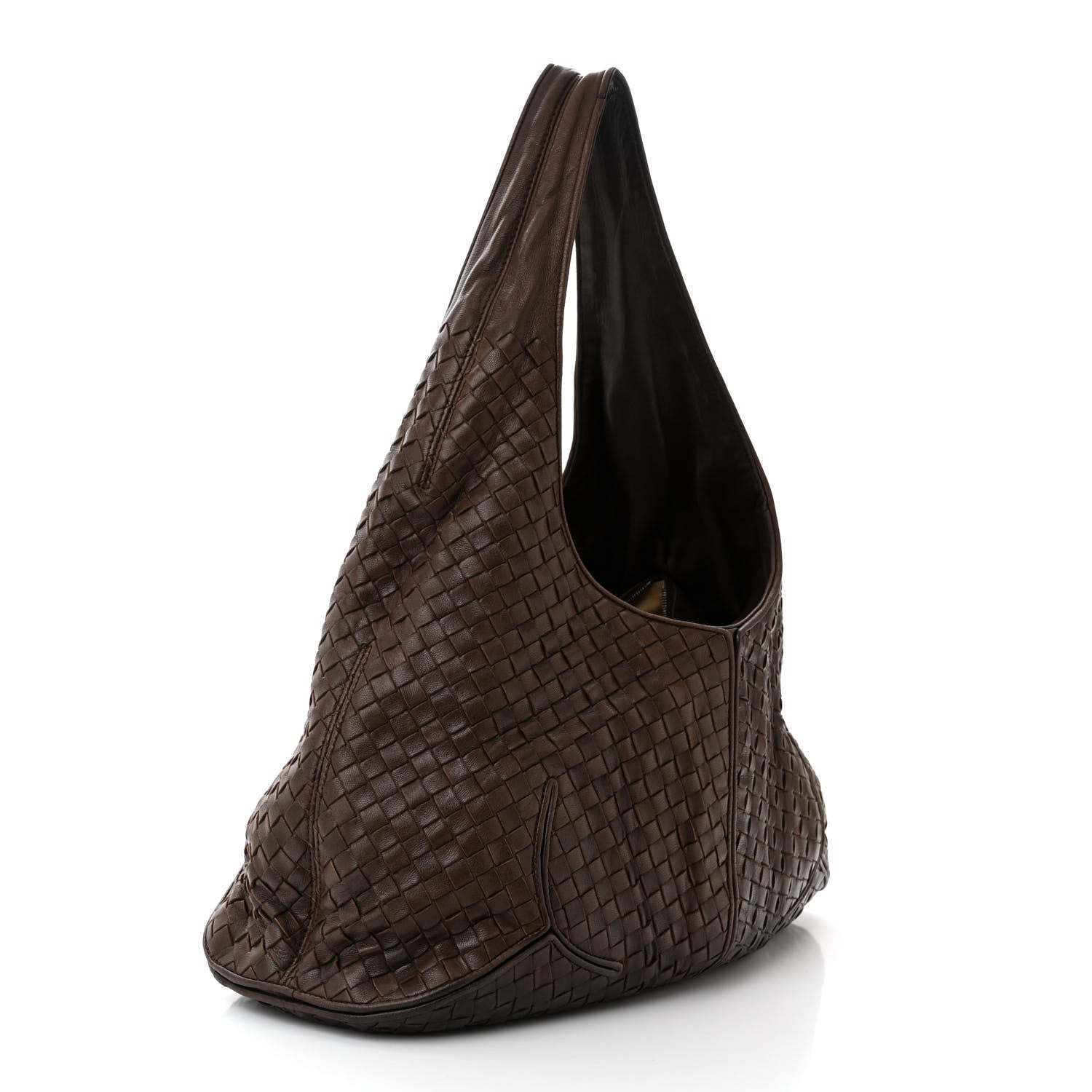 Bottega Veneta Nappa Intrecciato Ball Hobo Ebano 4 of 10