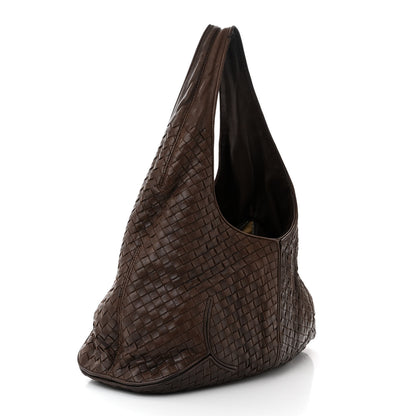 Bottega Veneta Nappa Intrecciato Ball Hobo Ebano 4 of 10