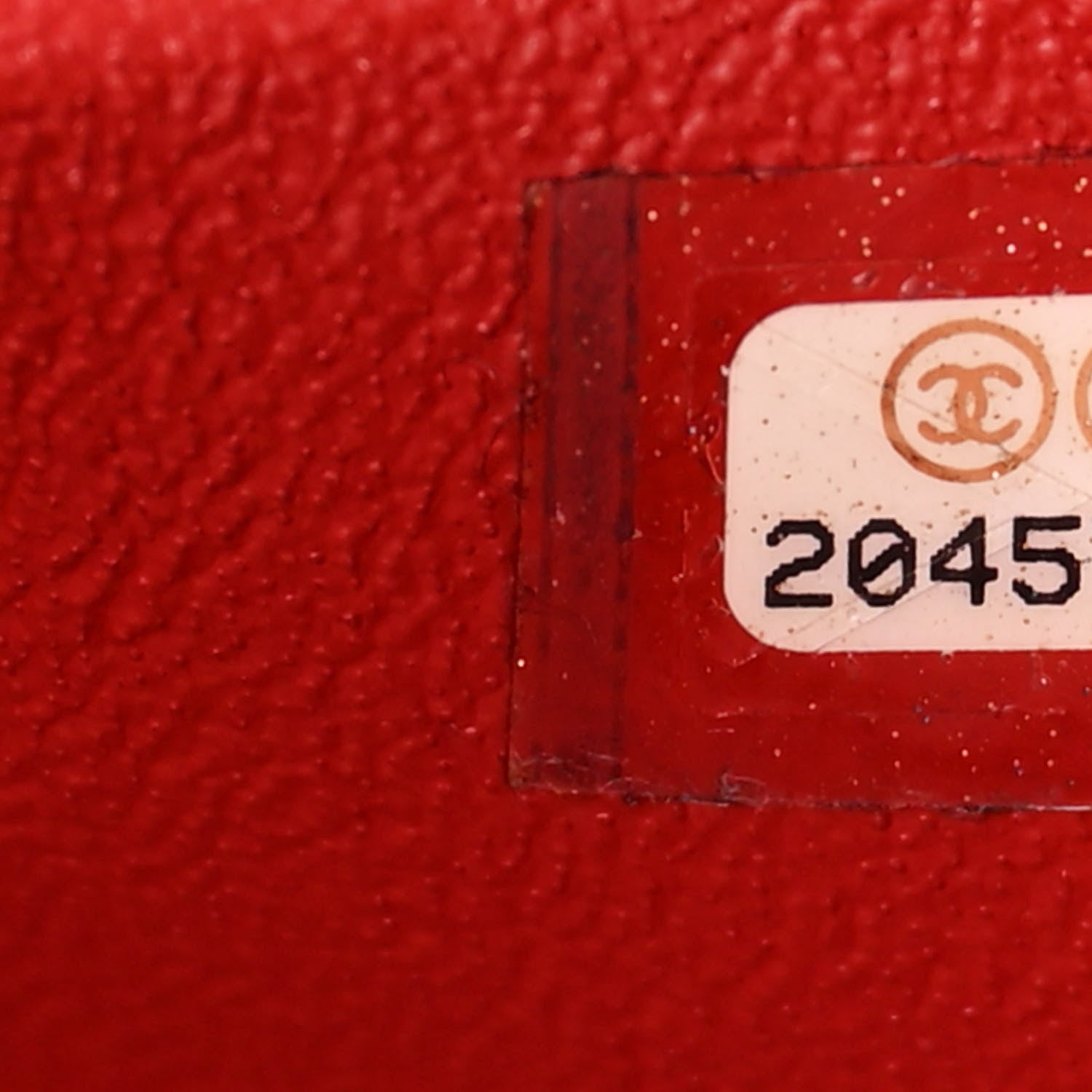 Chanel Lambskin Quilted Clutch with Chain Flap Red 7 of 10