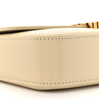 Celine Natural Calfskin Triomphe Shoulder Bag Ivory 11 of 14