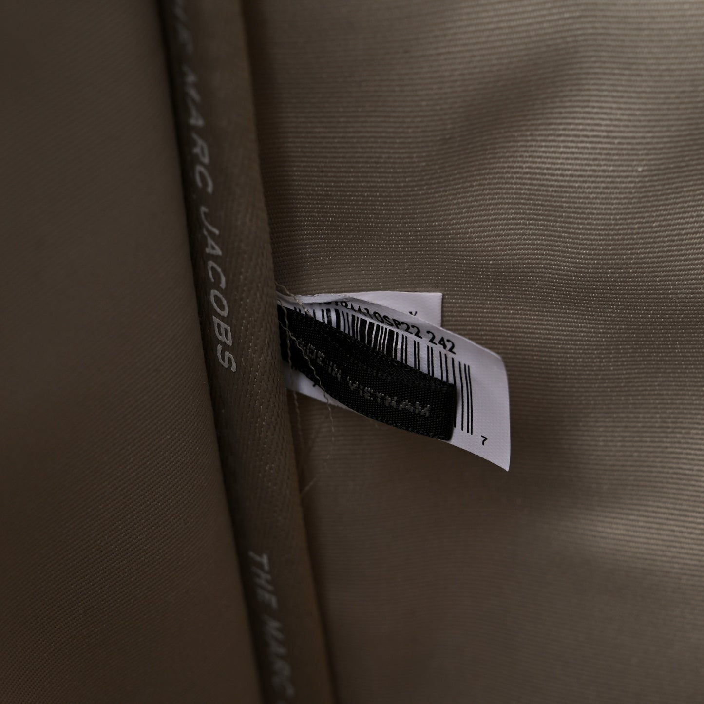 Canvas Splatter Mini The Tote Bag Brown Rice Multi