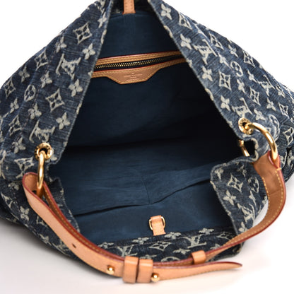Louis Vuitton Denim Daily GM Gris Blue 5 of 8