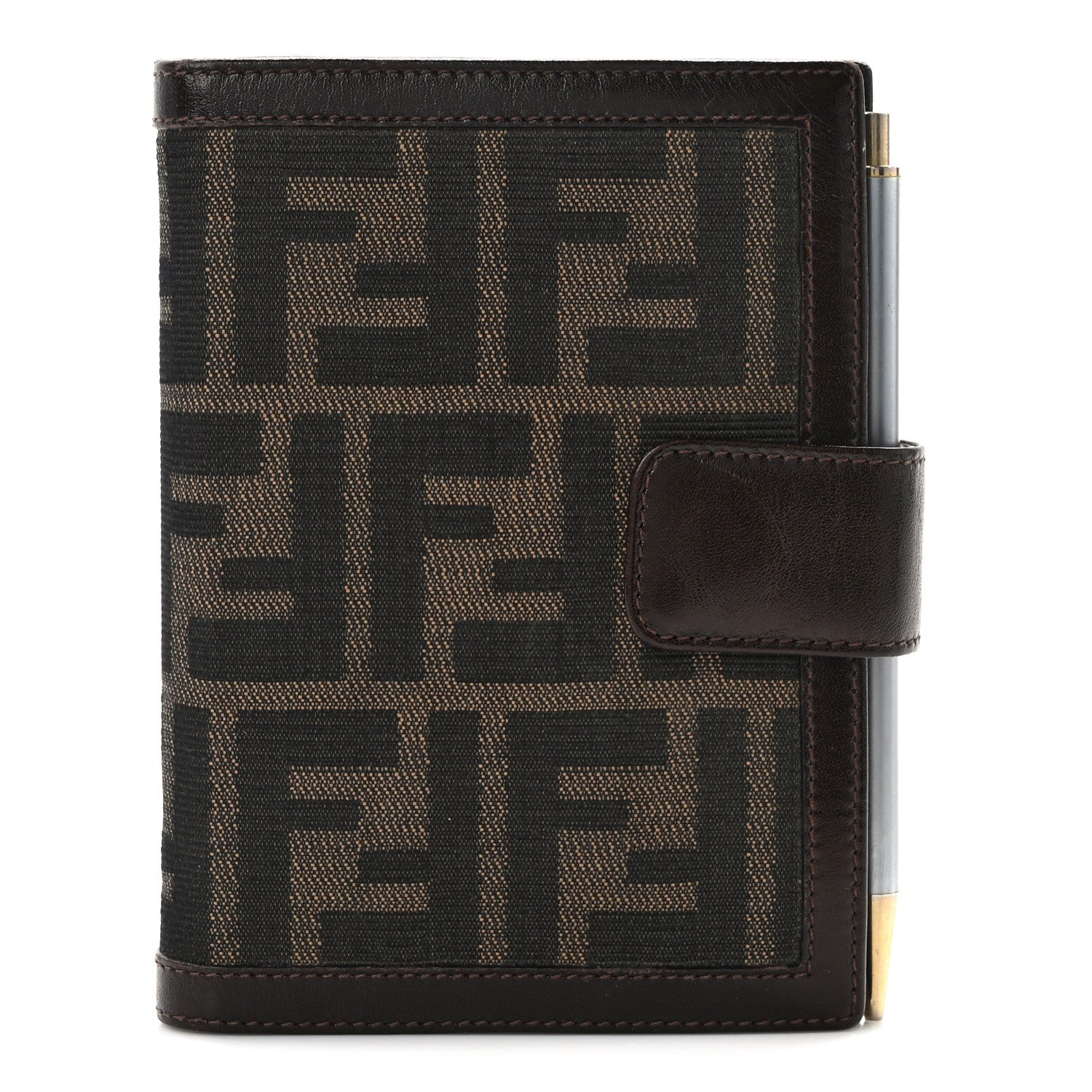 Fendi Zucca Agenda Cover Tobacco 1 of 8