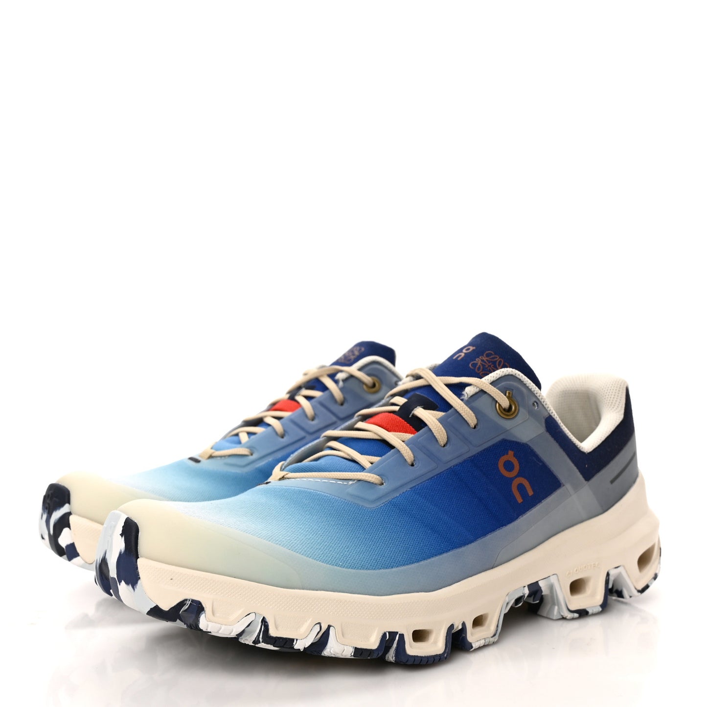 X ON Canvas Mesh Cloudventure Sneakers 8 Gradient Blue