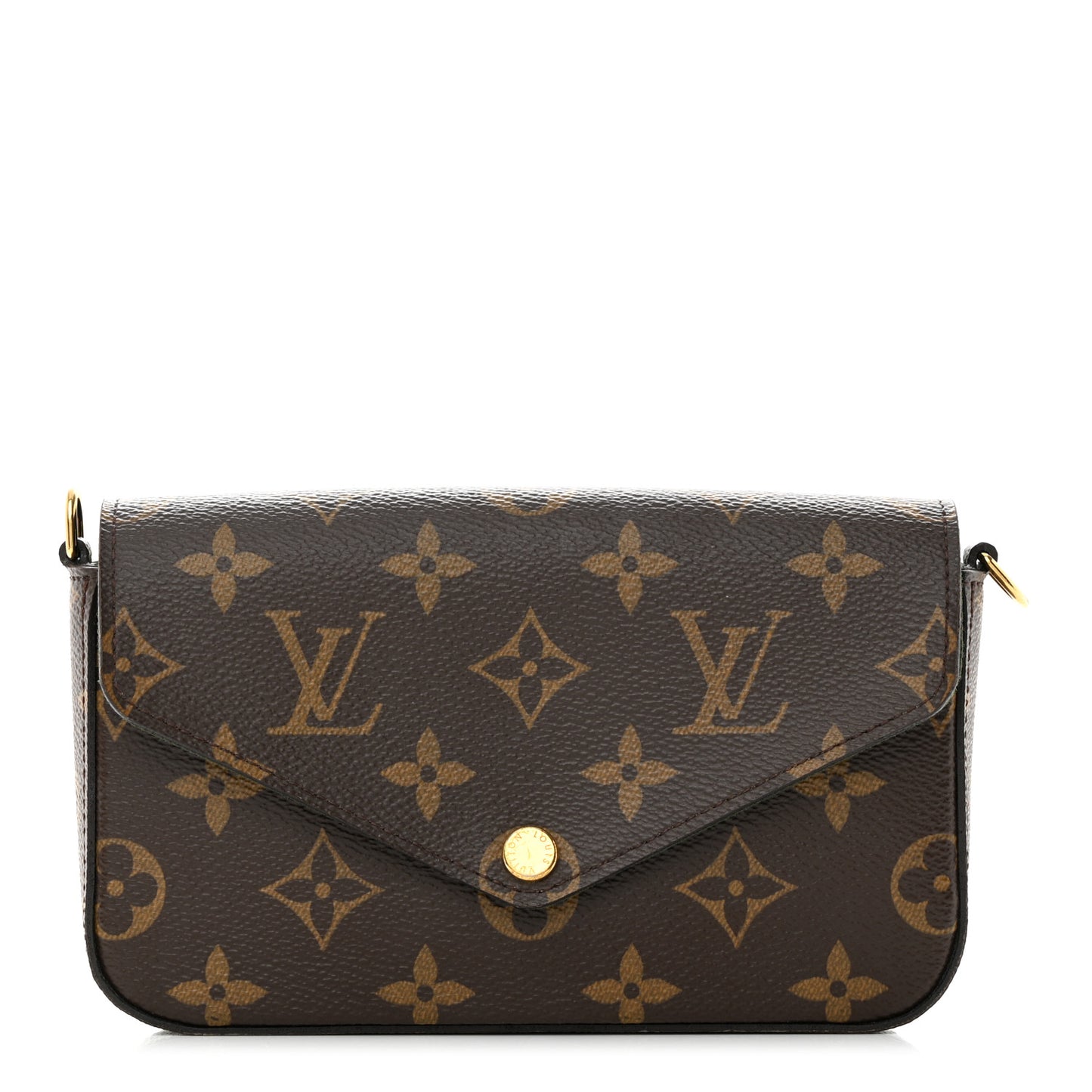 Monogram Felicie Strap & Go Felicie Pochette Kaki