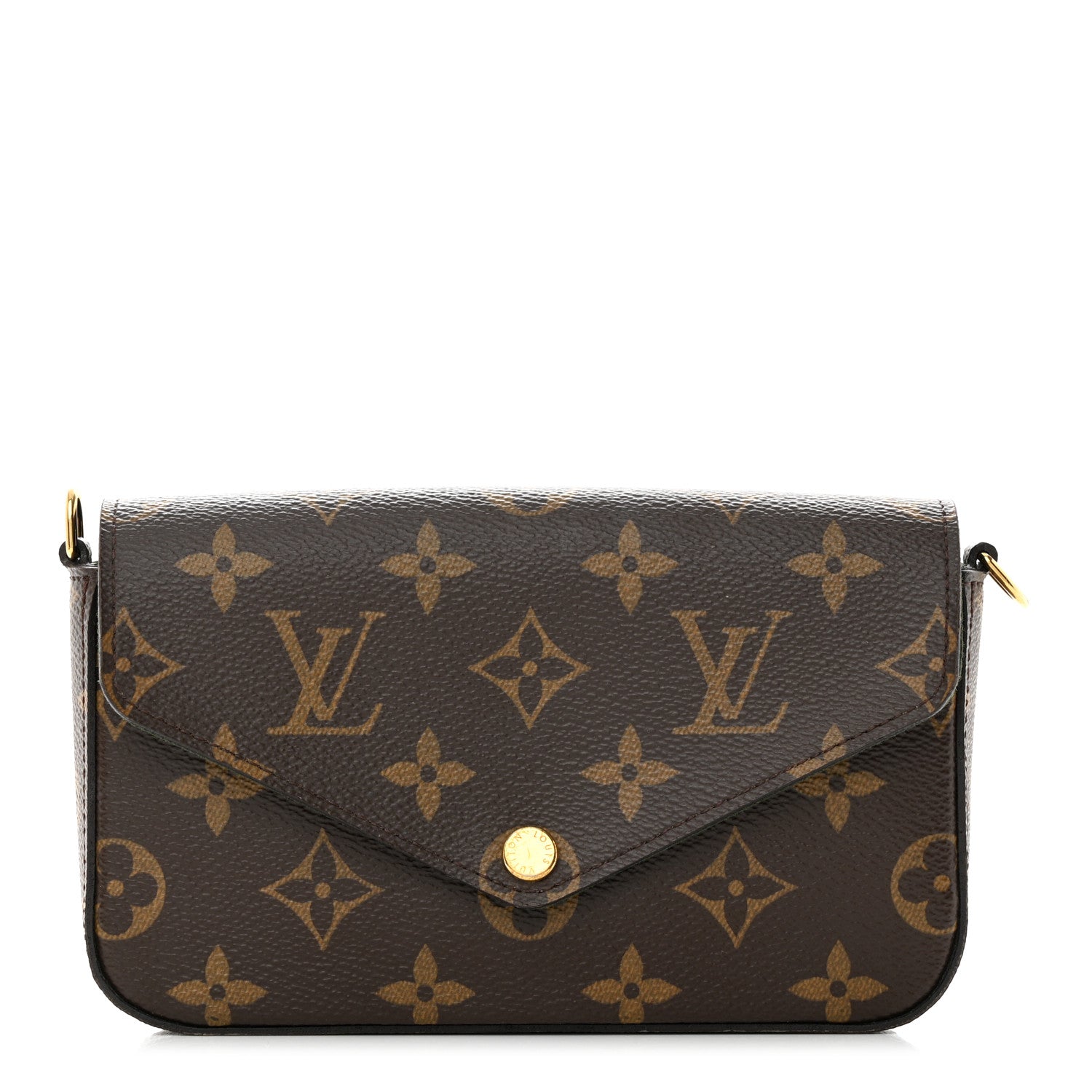 Louis Vuitton Monogram Felicie Strap & Go Felicie Pochette Kaki 1 of 11